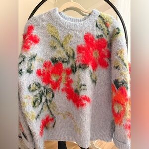 ASOS design floral sweater